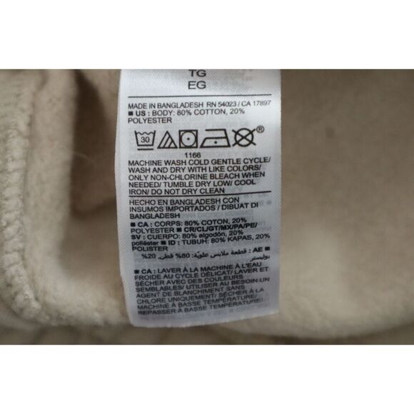 Old Navy 409419-02 Men's Sz XL Beige Loose Fit Taper Fleece Jogger Pants - Picture 6 of 8